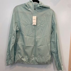 Teal Uniqlo Pocketable Parka